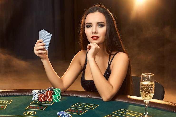 Studio live Infinite Blackjack di koin50 dengan dealer profesional